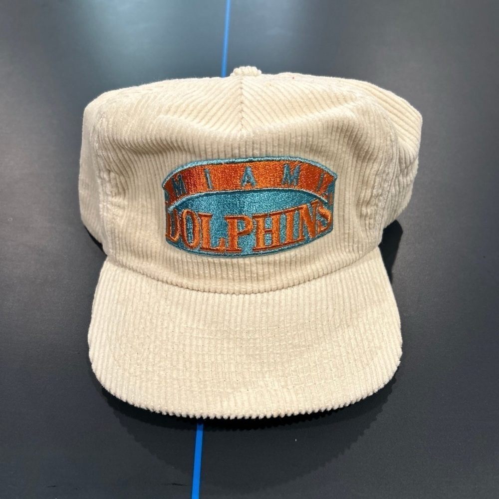 Vintage NFL Pro Line Sports Specialties Corduroy Miami Dolphins Hat